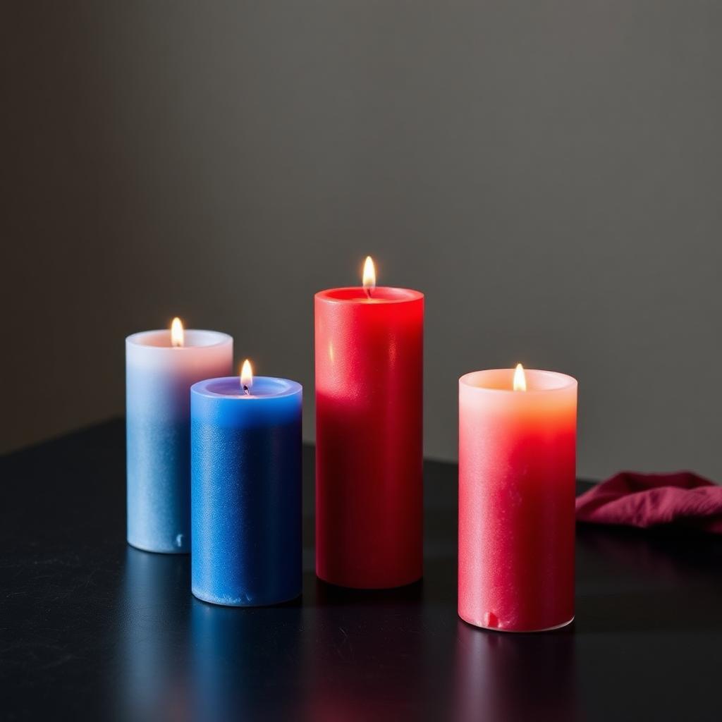 Fourth of July candles